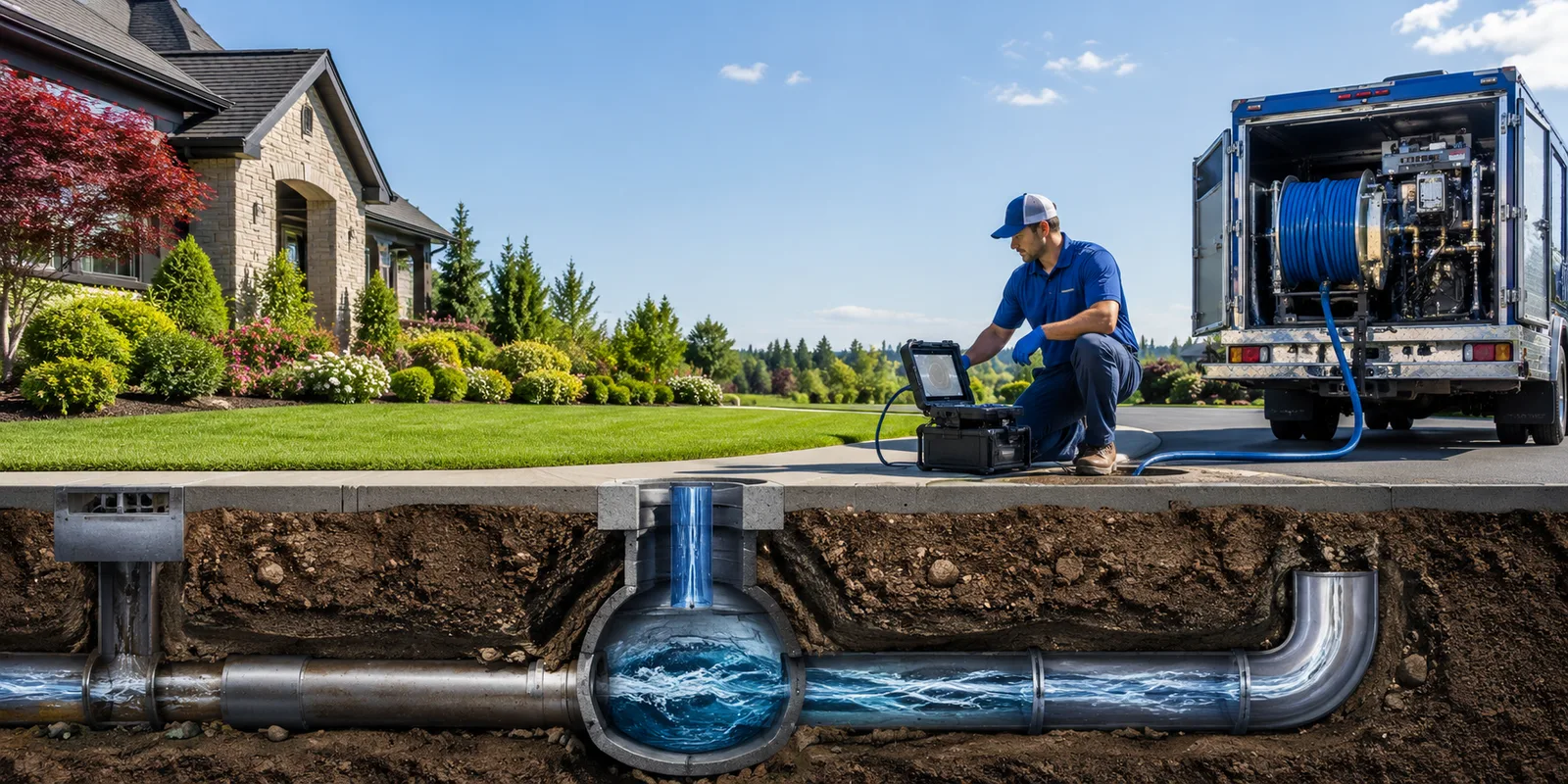 Drainage restoration information for Bushkill, PA